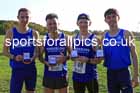 Senior men, 2024 Northern Cross Country Relays, Graves Park, Sheffield.   Photo: David T. Hewitson/Sports for All Pics